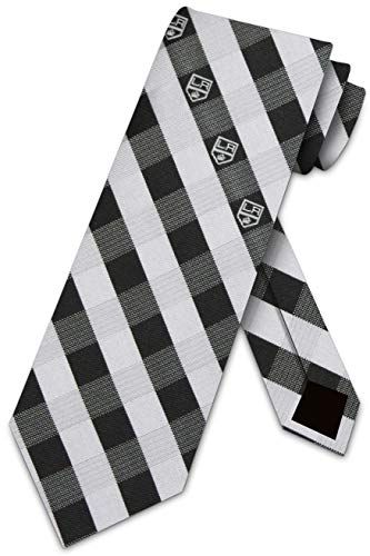 Eagles Wings Kings Ties Los Angeles Mens NHL Neckties (Check Microfiber)