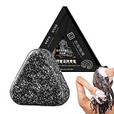 Festes Shampoo für Haar | Stärkende Dreieckseife 120 g – Reise-Shampoo | Für die tägliche Reinigung und Verwendung im Salon zu Hause und auf Reisen
