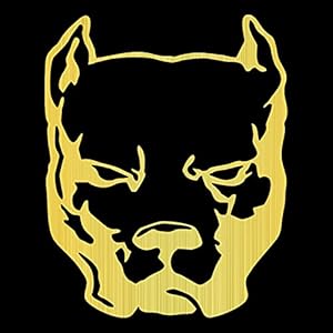 Bulldog Auto Stickers, Diverse Maten Grappige Auto Sticker en Decal White/Black Vinyl Auto Auto Stickers op Bumper…