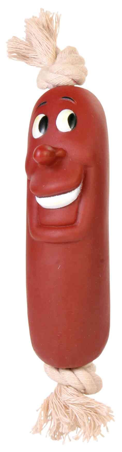 Pet Supplies : Trixie Sausages on a Rope Snack Toy, 11 cm : Amazon.com