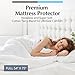 Handy Laundry Waterproof Mattress Protector – Breathable, Machine-Washable Mattress Cover – Perfect for Kids, Adults, and Pets – Extends Mattress Life. (Full Size)