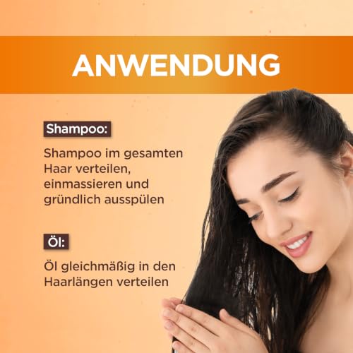Foto von Garnier Haar-Öl für jedes Haar, Mit pflegendem Arganöl für mehr Glanz und Geschmeidigkeit, Wahre Schätze, 1 x 150 ml