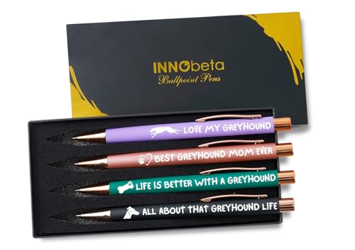 InnoBeta Greyhound Gifts for Greyhound Mom & Dog Lovers on