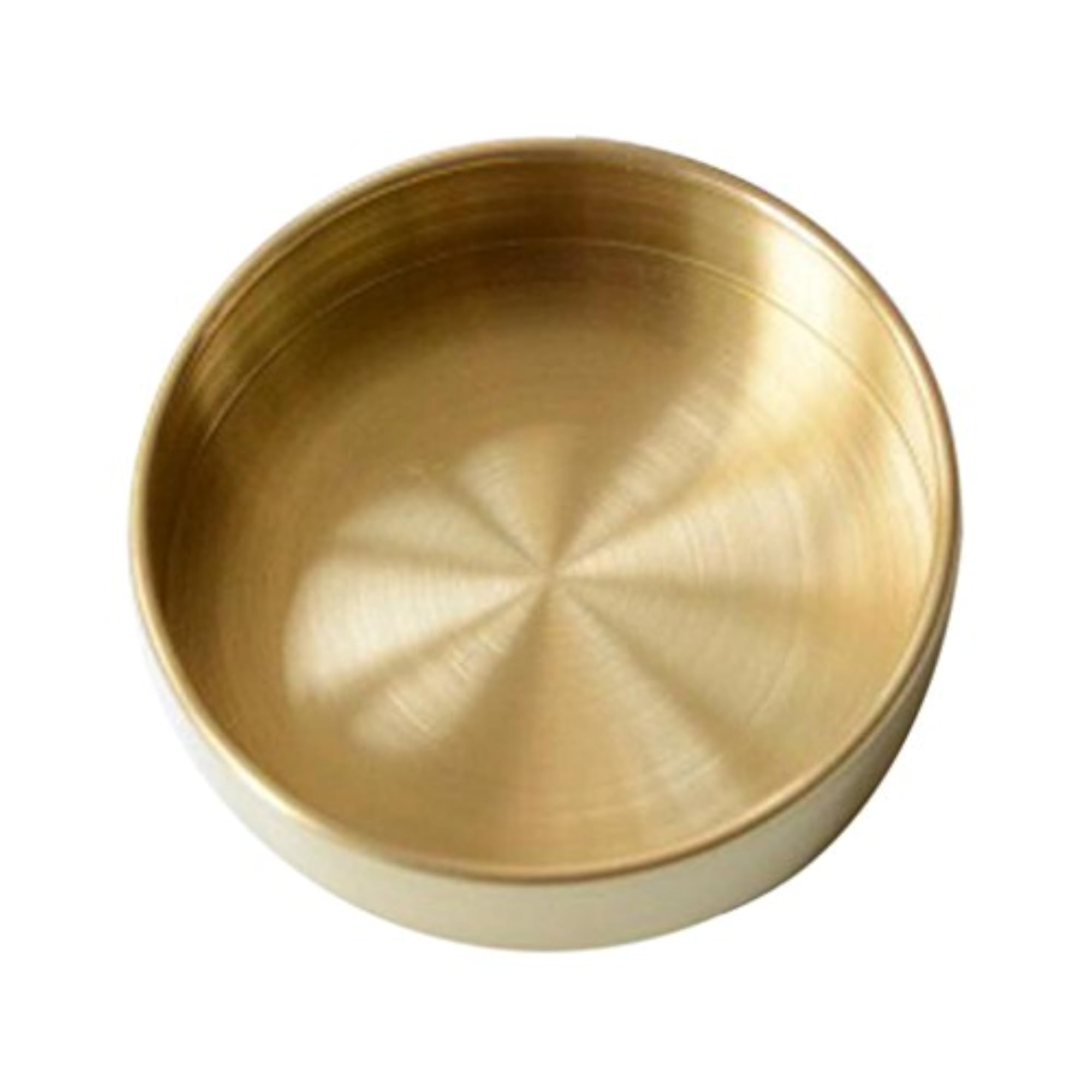 Round Copper Desktop Storage Tray, Organizer