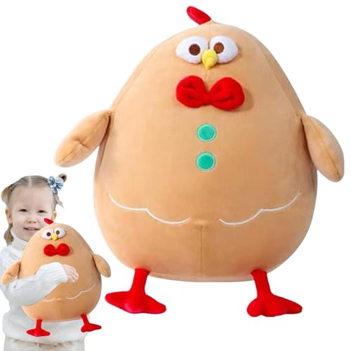 Jouet en peluche bonhomme d'épice : oreiller de Noël confortable pour décoration