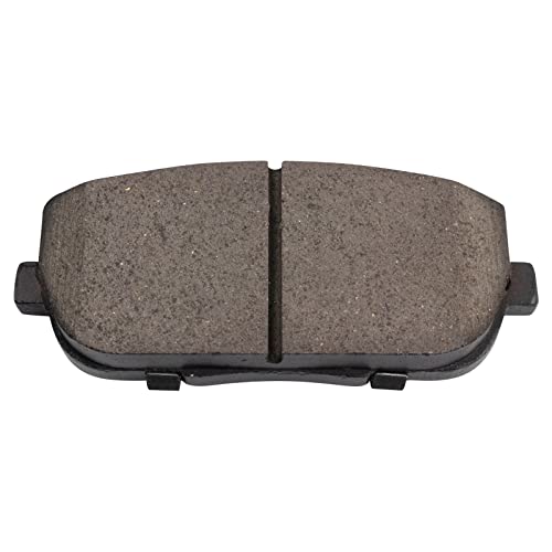 Image of TRQ Rear Brake Pad and Rotor Set Ceramic Coated Rotors Compatible with 2006-2015 Mazda MX-5 Miata