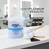 Dust Free Rapid Blue Powder Bleach Hair Lightener 500gram - Image 9