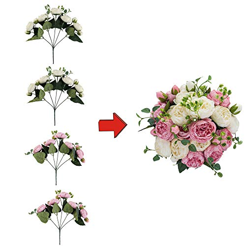 Bouquet di Fiori Finti, Palline di Plastica per