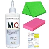 キーパー ミネラルオフ 190ml KeePer 洗車 スポンジ クロス コーティング 道具 用品 セット 洗剤 ケミカル 撥水 水垢 (mo+ピンク+緑+取説)