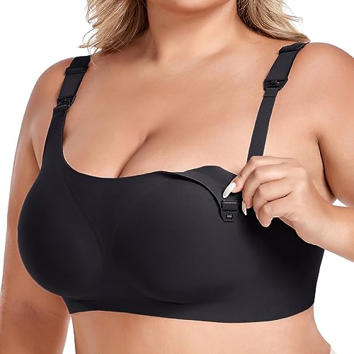 JOYTREE Still-BH Ohne Bügel Seidig Glatt Schwangerschafts Nahtloser...