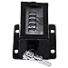 Mechanical Digit Counter 5 Digit Pull Count Counter Rotary Knob Resettable Counter Black with Spring