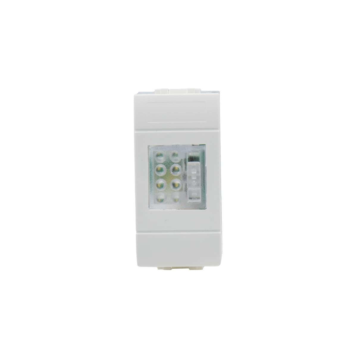 FANTON 82882-36 Lampada LED di emergenza da incasso con funzionamento SE/SA 1 modulo con aggancio KEYSTONE e batteria sostituibile - supporti BTICINO LIVING LIGHT