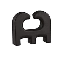Meinl Percussion Conga Risers Set - 4 Gummifüße für Conga Instrumente - Zubehör - Flexibel - Kunststoff, Schwarz (MCR-BK)