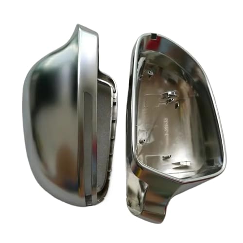 Coques Rétroviseurs Argent Matte pour Audi A4 A6 C6 Q3 SQ3 2 Pièces