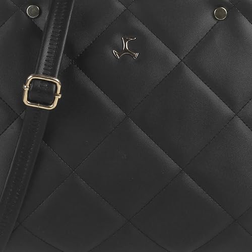 Image of Mochi Women's Quilted Faux Leather Handbag