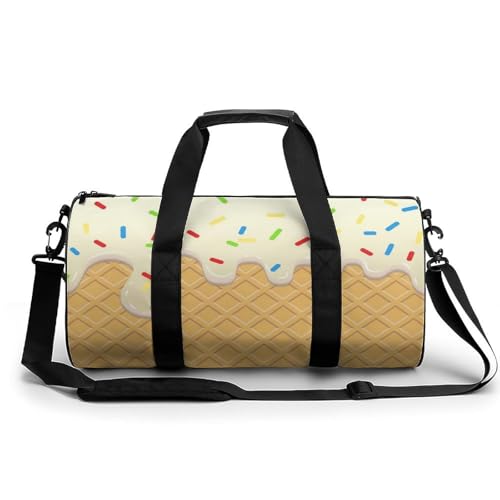 Sac de gym donut gâteau sac de sport duffel camping 45cm
