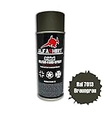 nato oliv ral Doseninhalt: 400ml Farbspray RAL 7013 Braungrau Bundesheer Österreich BHÖ NATO Oliv Grau #25383