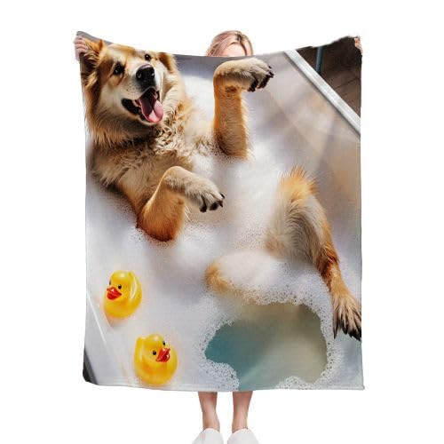 Couverture Polaire 220x240 Chien Grand Confort Lit King Size Sommeil Profond Doux B64
