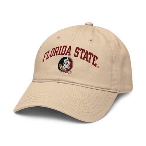 Florida State Seminoles Arched Officially Licensed Adjustable Baseball Hat