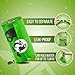 Pet N Pet 1080 Counts Green Poop Bags for Dogs, 41% Plant Based & 59% PE Extra Thick Dog Poop Bags Rolls, 9