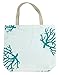 Produktbild Hawaiian Tropical groß Baumwolle Aloha Resort Tasche Coral Reef White