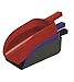 Jacks 1515-RE Economy Feed Scoop, Red - 3 qt.