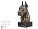 Produktbild Great Dane (cropped), Hund, Marmor, Statue, Kopf, Limitierte Edition, Art Dog
