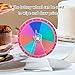 stebcece Tabletop Prize Turn Plate Erasable Reusable Fortunes Wheel Lucky Draws Rotating Wheel Lottery Machine Prize