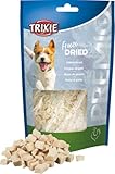 Trixie Freeze Dried Hühnerbrust | 3er Pack | 3 x 50 g | Ergänzungsfuttermittel für Hunde | Gefriergetrockneter Snack | 99% Fleischgehalt | Bei Futtermittelallergien geeignet