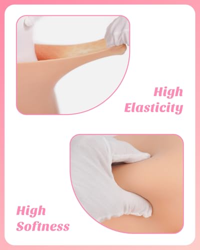 Silicone Pants Open Crotch Thick Fake Butt Silicone Hip Enhancer for Transgender Crossdresser Drag Queen 5