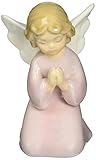Cosmos 10322 Fine Porcelain Praying Girl Angel Figurine, 3-3/8-Inch