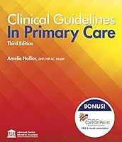 Clinical Guidelines in Primary Care Third Edition 1892418258 Book Cover