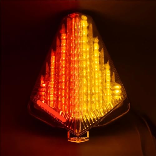 Luz trasera integrada para YZF R1 2007 2008 con freno e intermitentes led 7