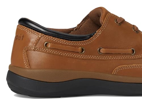 Image of Propet Mens Pomeroy Boat Casual Shoes - Black