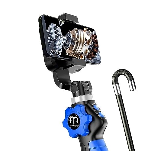 180° Endoscopio Automotriz De Articulación La Sonda Impermeable IP67 del Boroscopio 6,5 Mm con Bidireccional For El Motor PrecisióN Clara(6.5mm WiFi Version)