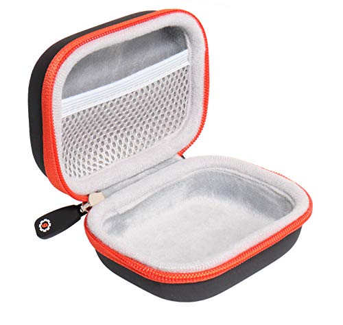 GETGEAR Protective case for FlightScope Mevo-Portable Personal Launch Monitor for Golf, mesh Accessories Pocket for Cable, Convenient Carabiner