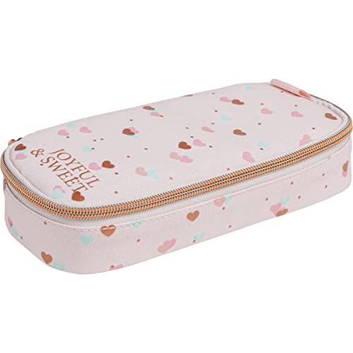 Tilibra - Estojo Minibox Academie Corações Metalizados - Item sortido: não é possível escolher a capa