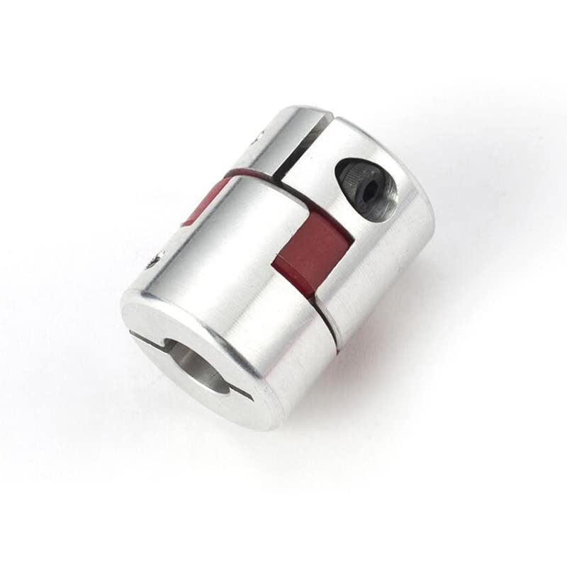 1pc D35L50 Coupler D35 L50 Three Jaw Aluminium Plum Flexible Shaft Coupling Motor Connector Flexible Coupler 8/9/1012/14/16/19mm(8x10)