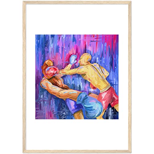 Boxe Tableau Déco : Impression Encadrée Blanche 70x100 cm - 4