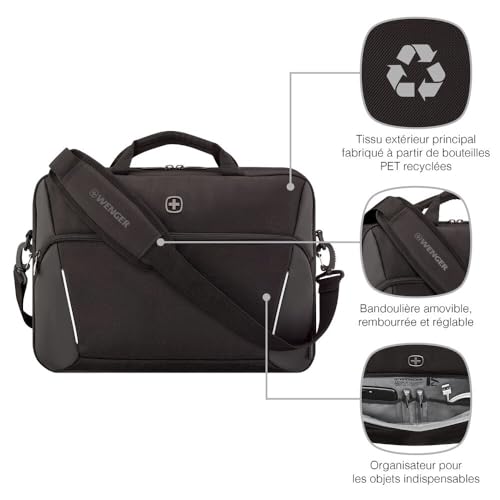Sacoche ordinateur 16 pouces Wenger XE Compact Brief avec porte-tablette