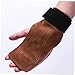 Yardwe Pull-up Hand Grips with Wrist Guard Non-Slip Palm Support for Weightlifting and Bodybuilding Lightweight Design for Men and Women Brown