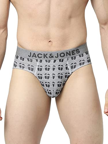 JACK & JONES Men’s Cotton Blend Modern Regular Printed Briefs (Pack Of 1) For Rs. 262 @ 65 % JACK & JONES Men’s Cotton Blend Modern Regular Printed Briefs (Pack Of 1) For Rs. 262 @ 65 %