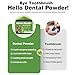 Dog Dental Powder, Teeth Cleaning Powder for Dogs, Plaque & Tartar Remover for Pet Oral Care - Fresh Breath & Teeth Cleaning Made Easy - Natural Herbal Blend + Probiotics - 75 Servings(150g) (Mint)