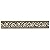 Stone Center Online Garden Emperador 4.7x15.7 Marble Mosaic Border Listello Tile Polished for Kitchen Backsplash Bathroom Flooring Shower Surround Dining Room Entryway Corrido Spa (1 Piece)