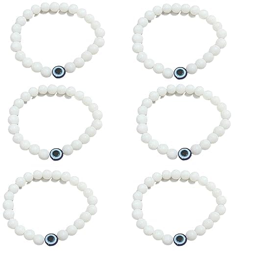 NAVMAV Evil Eye Bracelets for Women & Men Natural Healing Crystal Beads Protection Nazar Bracelets Adjustable Wristband Hand Bracelets for Friendship Band for Best Friend 6Pieces (B0CG8ZM9LS) Amazon Price History, Amazon Price Tracker