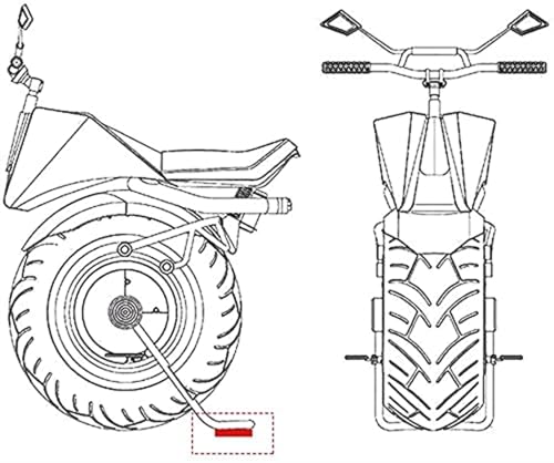Plaque de support CBR1000RR en alu usiné pour élargir l'appui au sol - 2