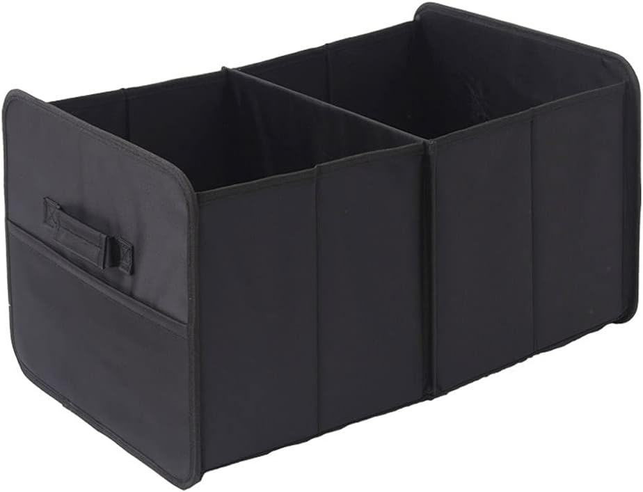 Trunk Organizer for Car,Storage Bins for Car,with Carrying Handles,Divider Compartments for Organization (Gray)