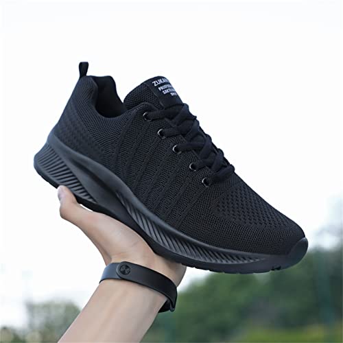 Baskets confortables hommes chaussures décontractées lacets colorblock souples - 4