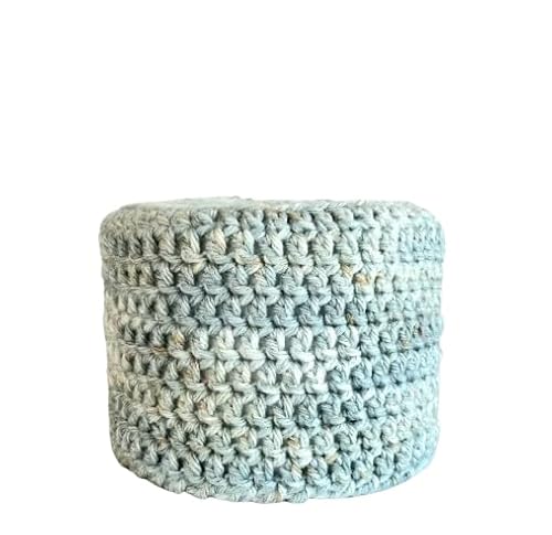 Crochet Toilet Paper Cover, Mega Roll Size - Toilet Paper Cozy (River Ripple)
