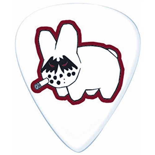 JIM DUNLOP Púas Frank Kozik, Saco de 36, King of Rock, Blanco, 1mm